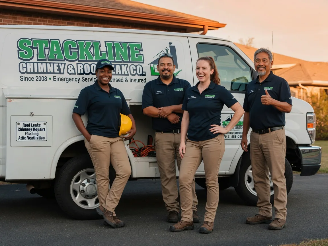 Chimney flashing repair company in Sanger, CA